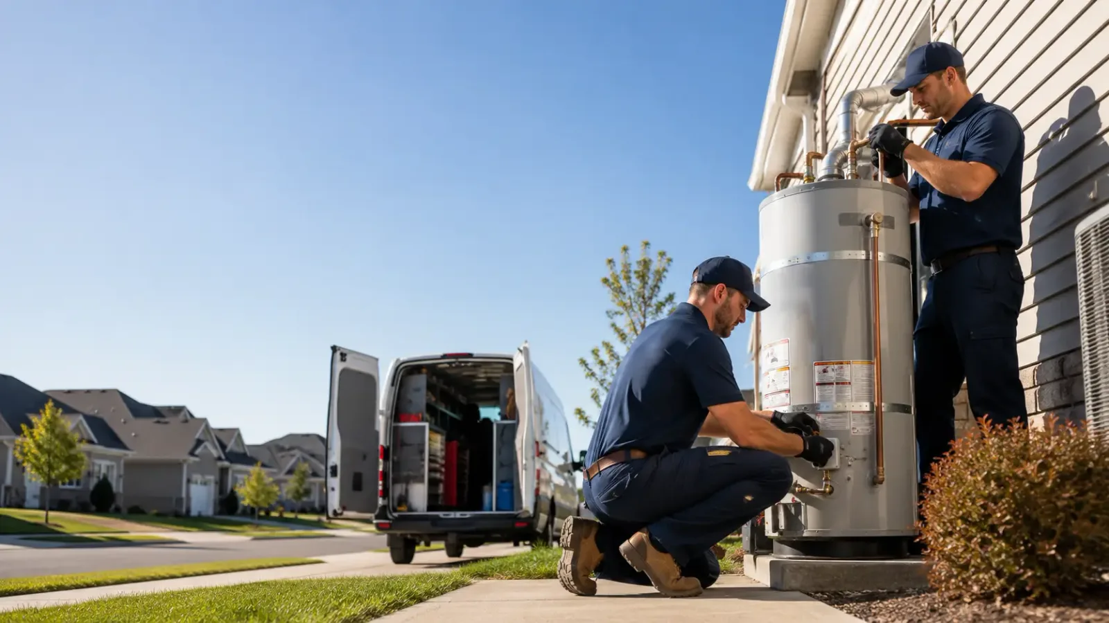 Water Heater Installation in Lockbourne, OH